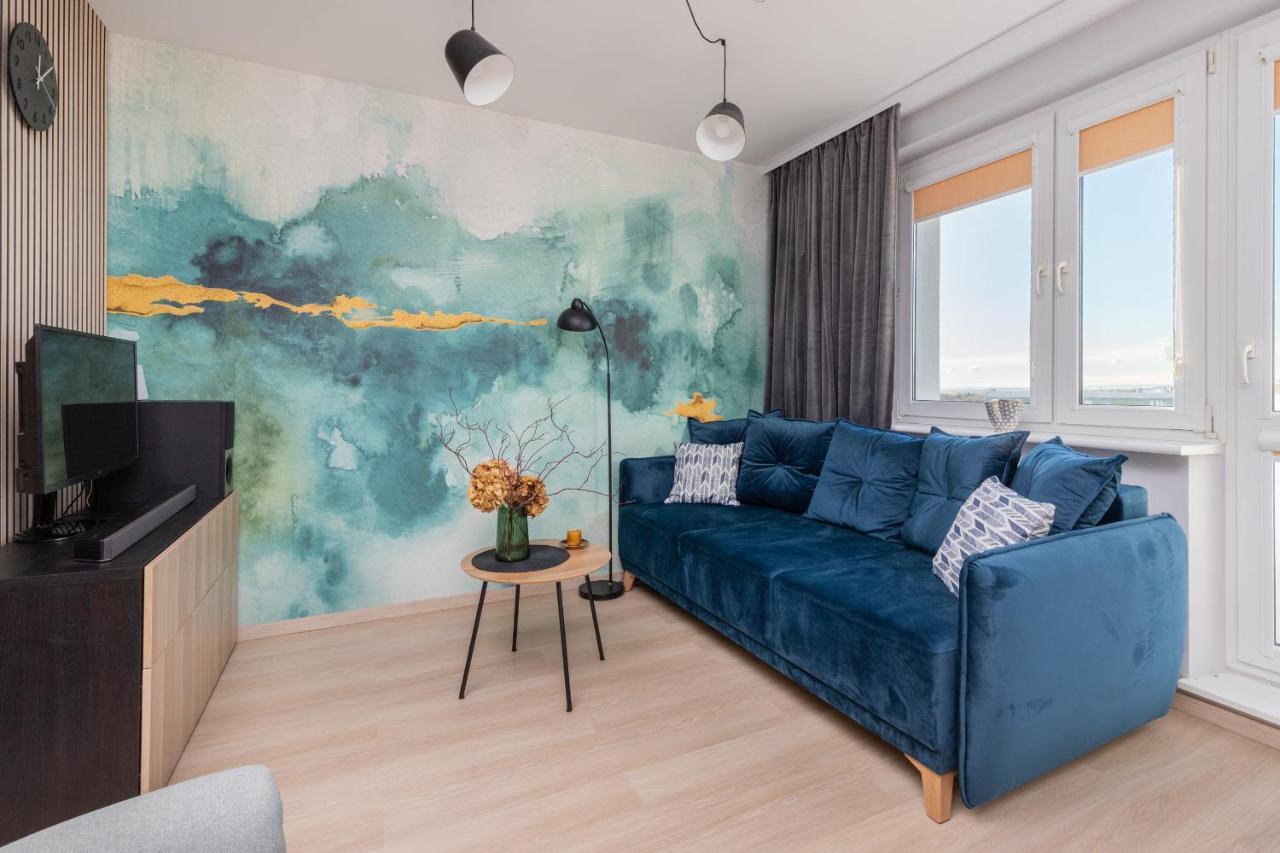 Cozy Pastel Studio In Gdansk By Noclegi Renters Exteriör bild